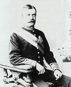 Portrait of Lord Carrington around the time of the Masonic Hall foundation ceremony