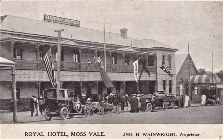 Royal Hotel in Moss Vale in 1910
